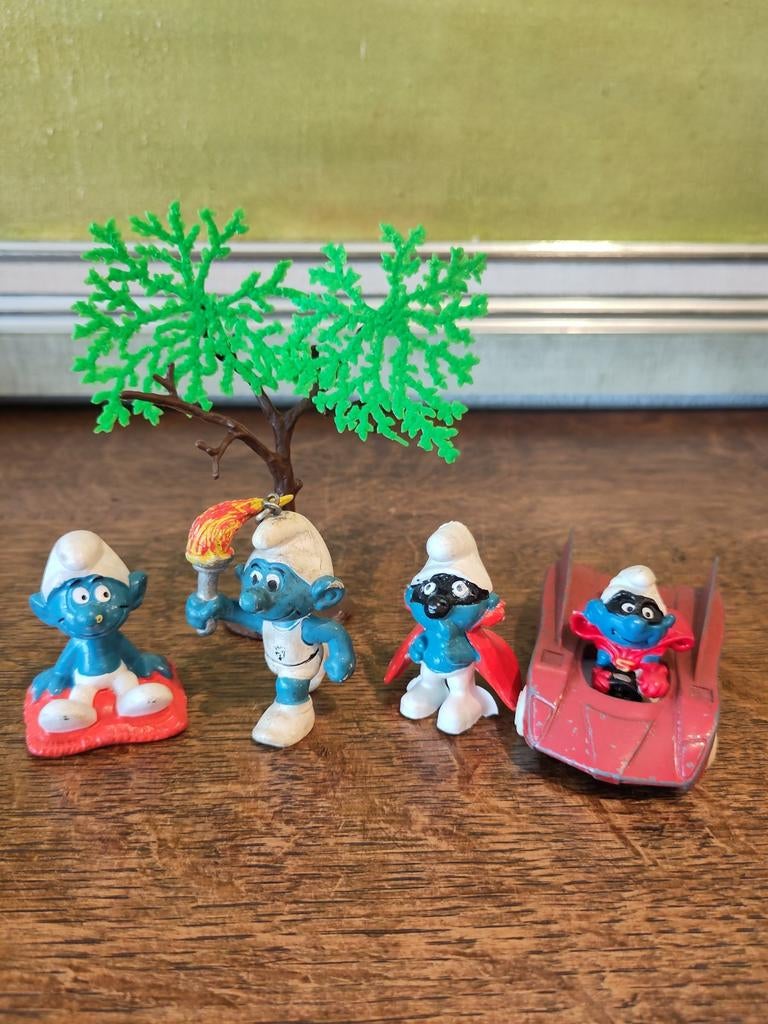 Smurfen vintage, Ophalen