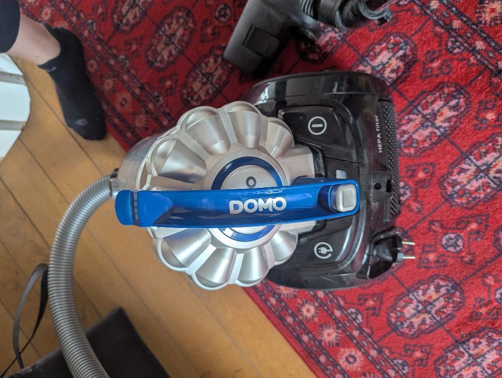 Aspirateur DOMO DO7290S, Aspirateur, Réservoir, Enlèvement, Utilisé