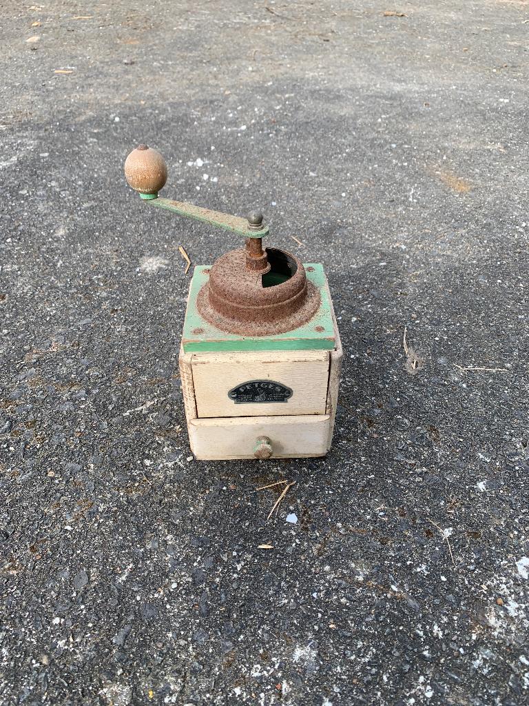 antieke Belgische koffiemolen, Antiek en Kunst, Antiek | Keukengerei, Ophalen