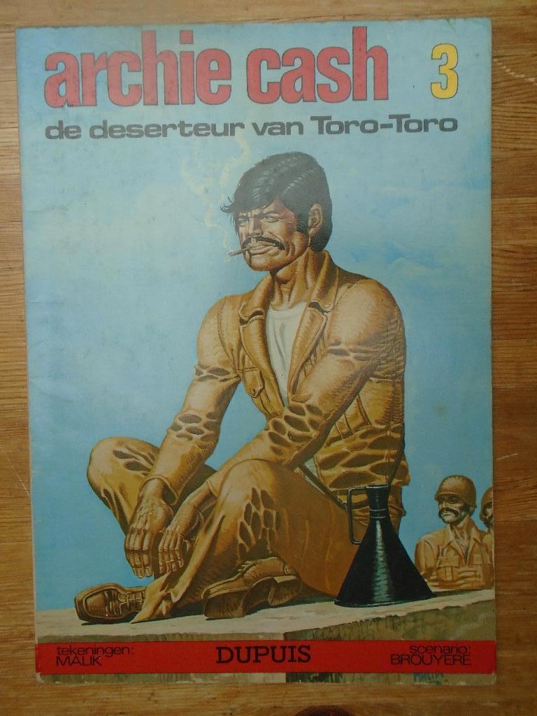 archie cash: de deserteur van toro-toro, Livres, BD, Malik, Enlèvement ou Envoi, Une BD, Utilisé