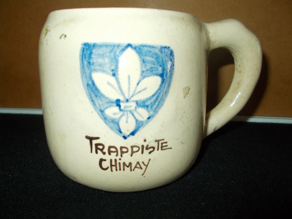 Trappist CHIMAY - ancien pot à bière en céramique 50cl - 7, Collections, Enlèvement ou Envoi, Utilisé, Chope(s), Autres marques