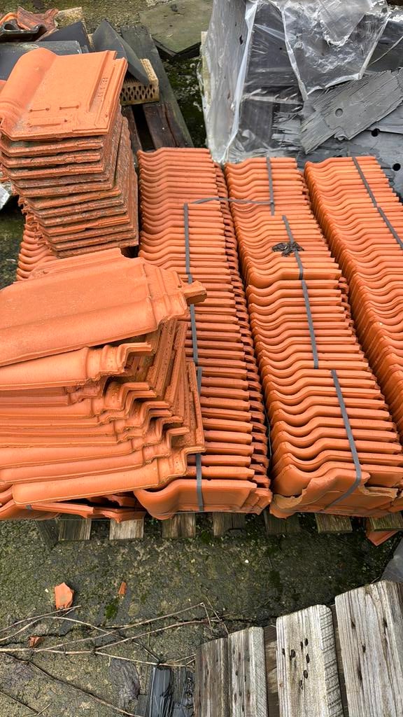 Tuiles koramik 993 rouge naturel, Bricolage & Construction, Pierre ou Argile, Enlèvement, 5 à 10 m², Neuf