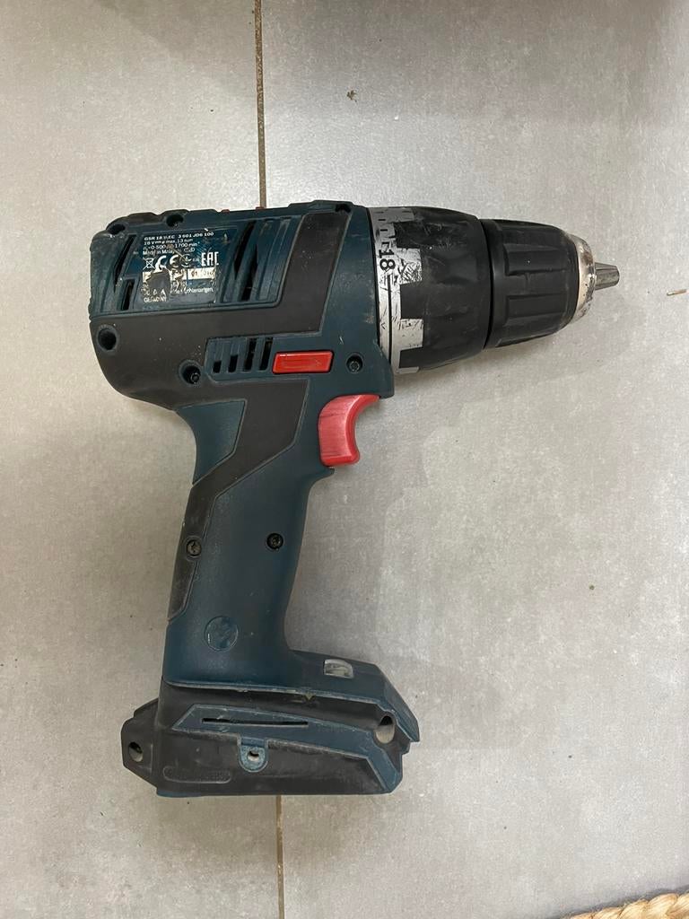 Viseuse bosch mandrin acier 18v, Bricolage & Construction, Enlèvement, Comme neuf