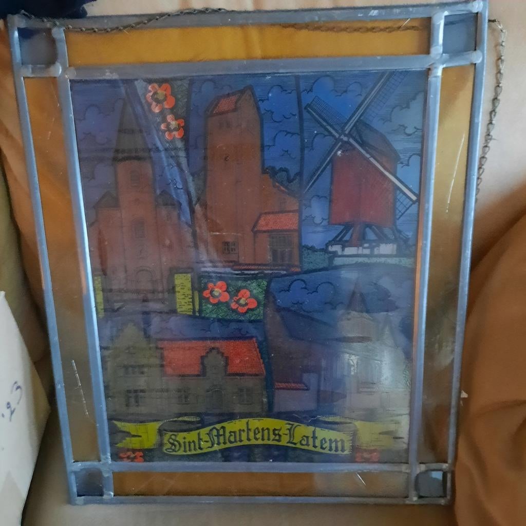Vitrail - par Sint Martens Latem, Enlèvement