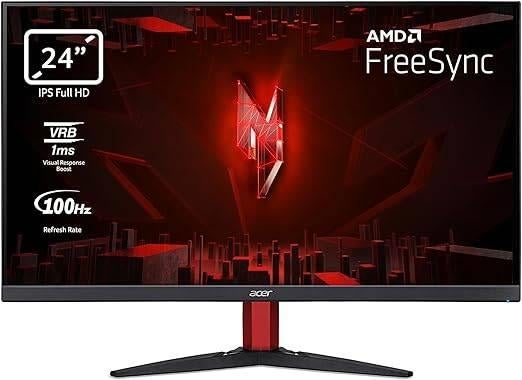 Acer Nitro | PC monitor | 24 inch | GRATIS LEVERING, Computers en Software, Monitoren, Gaming, HDMI, -, Verzenden