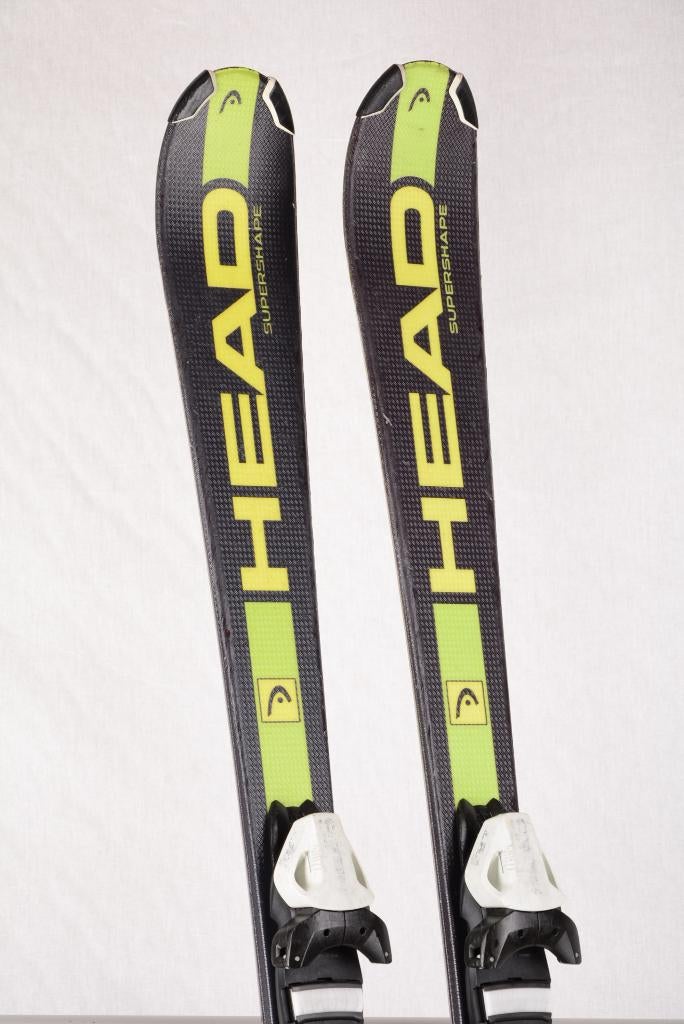 140 kinder ski's HEAD SUPERSHAPE, woodcore construction, Gebruikt, 100 tot 140 cm, Ophalen of Verzenden, Carve