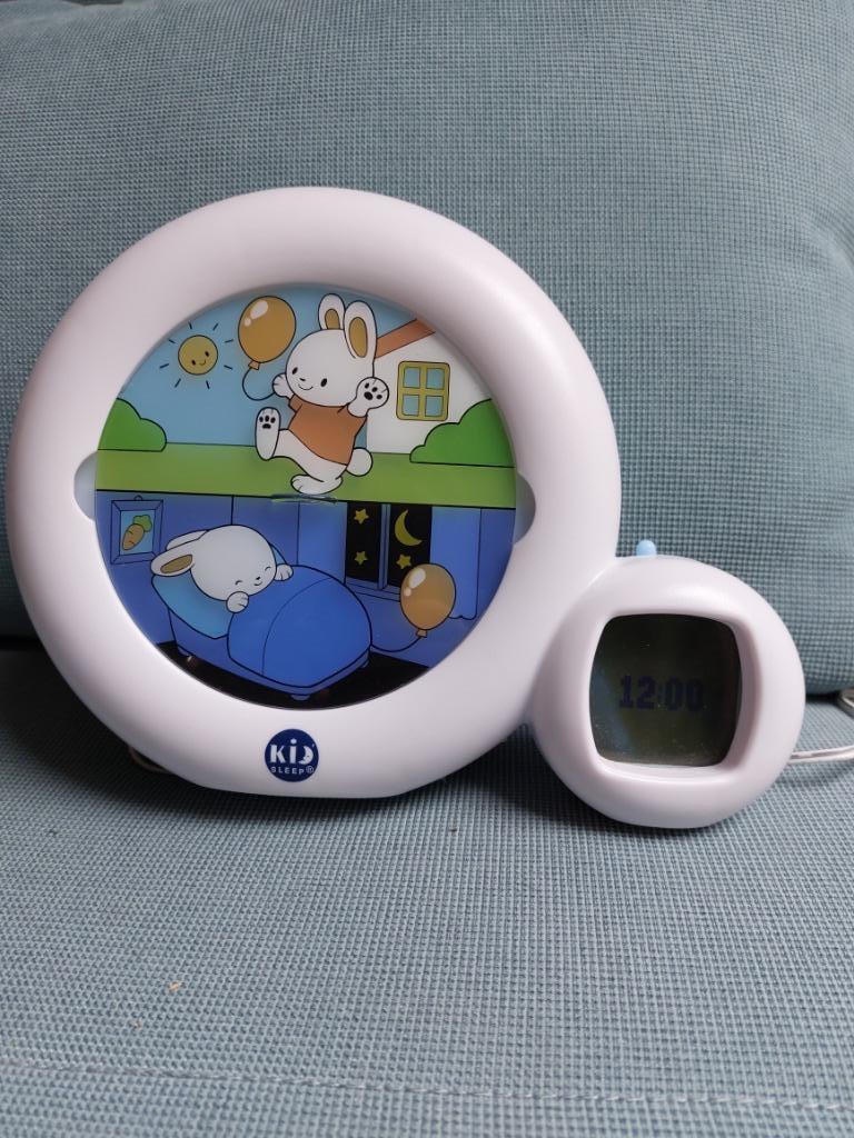 Kidsleep Moon - Nachtlampje / Slaaptrainer - Met muziek, Ophalen, Zo goed als nieuw