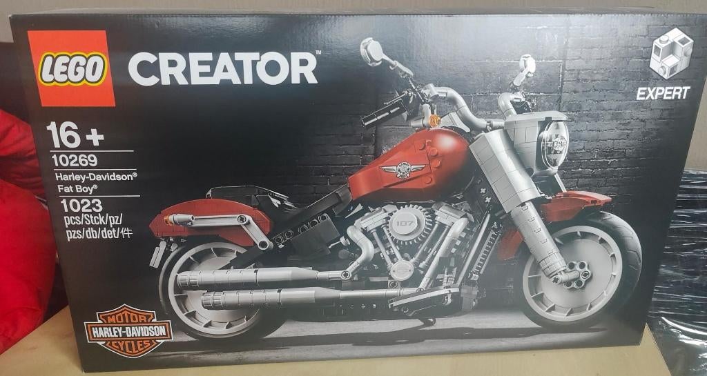 LEGO 10269 – Harley-Davidson Fat Boy, Ophalen of Verzenden, Nieuw, Complete set, Lego