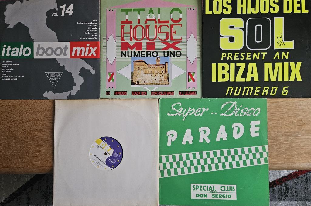 À VENDRE : LOT DE MEGAMIXES ORIGINAUX DES 80’S-90’S (VINYLES, Enlèvement, Utilisé, 12 pouces, Autres genres