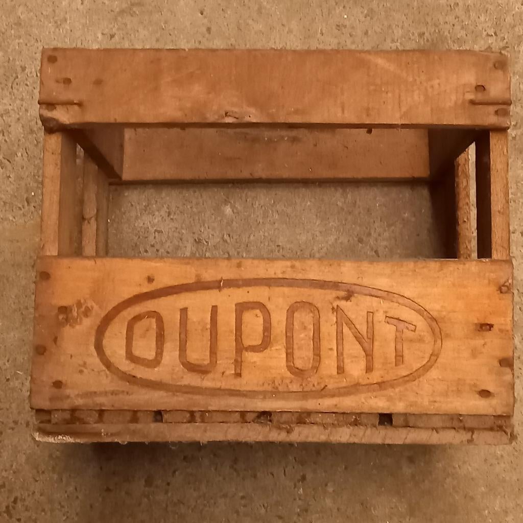 Ancien Casier Bières Dupont en bois déco collector, Enlèvement ou Envoi, Comme neuf
