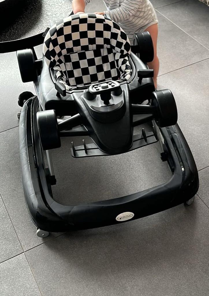 Loopwagentje Cabino, Kinderen en Baby's, Ophalen, Zo goed als nieuw, Met licht