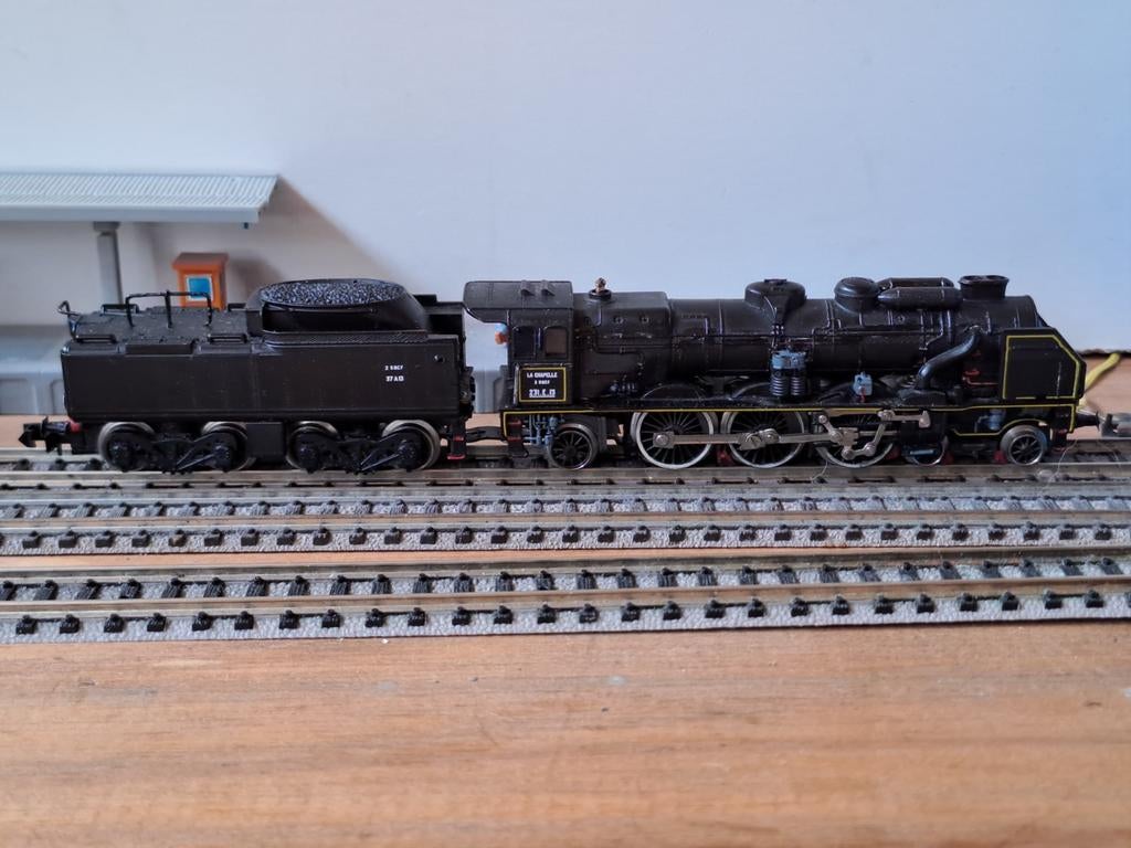 Locomotive à vapeur Atlas Rivarossi échelle N SNCF La Chapel, Hobby & Loisirs créatifs, Trains miniatures | HO, Enlèvement ou Envoi