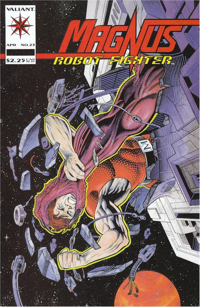 Valiant Comics - Magnus Robot Fighter # 23, Eén comic, Ophalen of Verzenden, Gelezen, Amerika