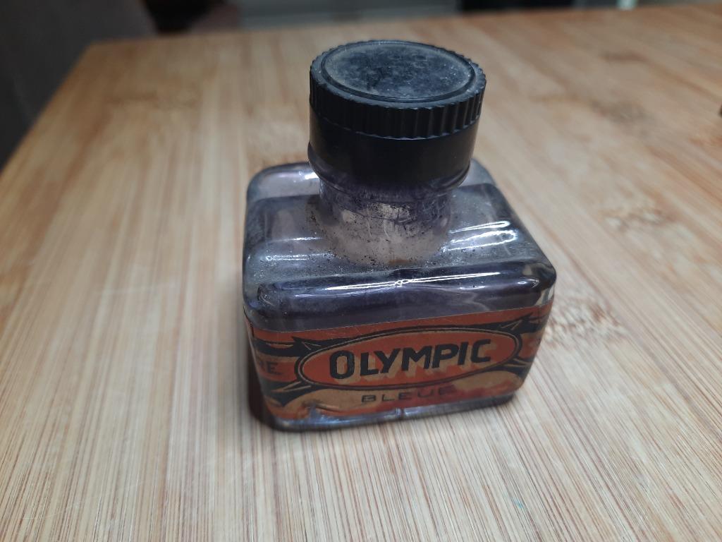 inktpotje Olympic glas, Ophalen of Verzenden