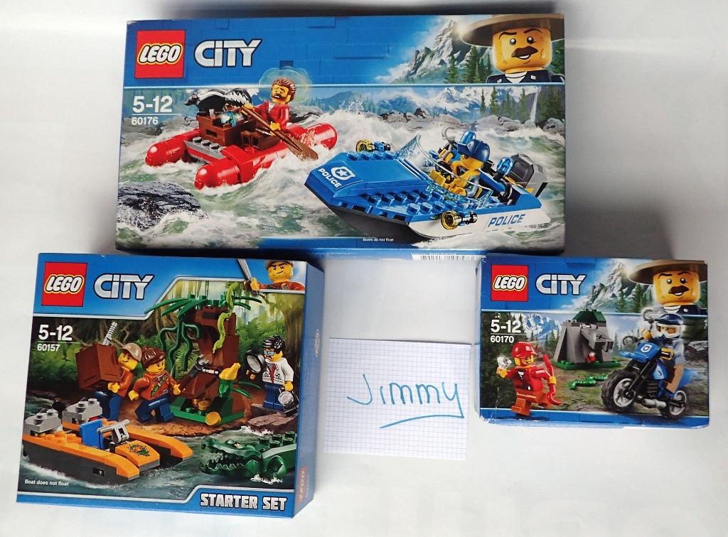 Lego city - 3 sets (2017/2018) nieuw in ongeopende doos, Ophalen of Verzenden, Nieuw, Complete set, Lego