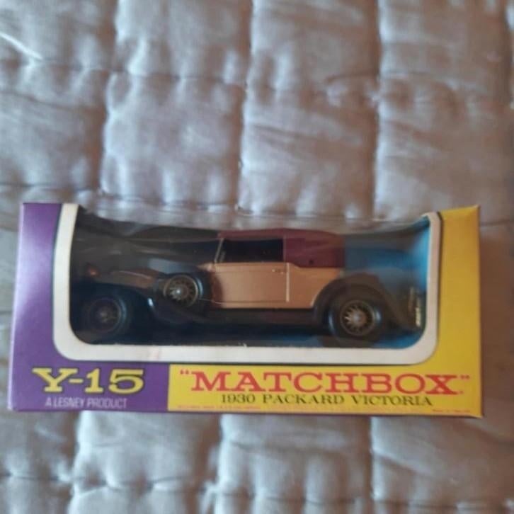 MATCHBOX Y15 MOYY*1/43*PACKARD VICTORIA 1930, Hobby en Vrije tijd, Ophalen, Zo goed als nieuw, Auto, Matchbox