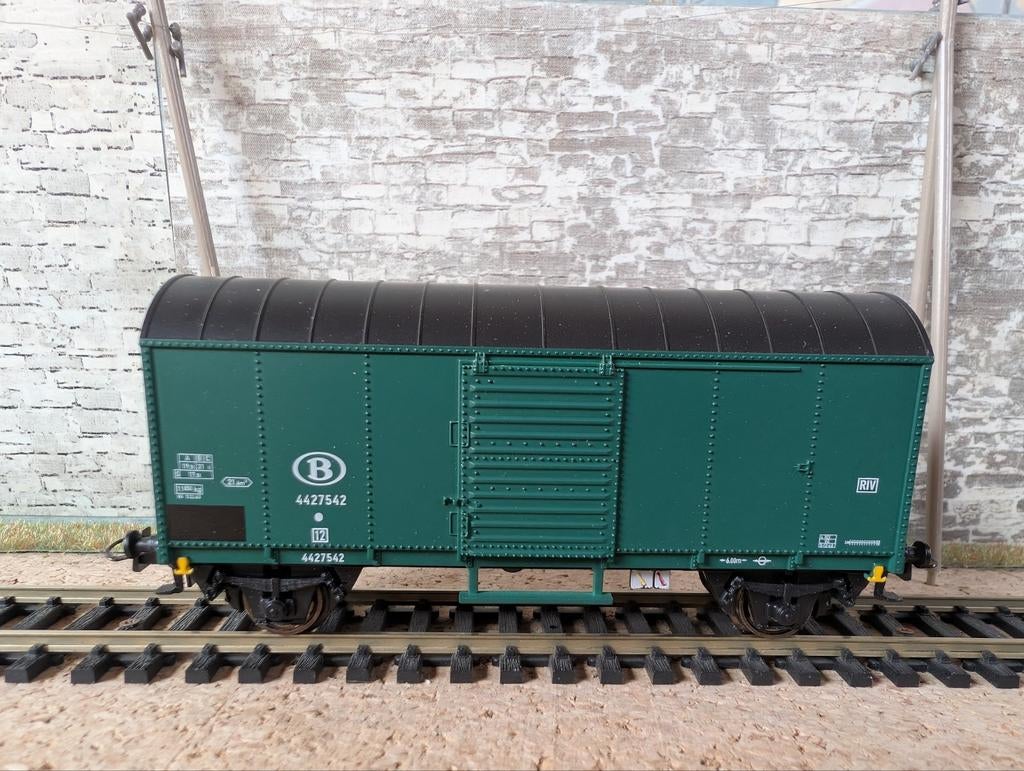 NMBS SNCB | Bmodels | Glms | Groene wagon |, Overige merken, Gebruikt, Gelijkstroom, Wagon