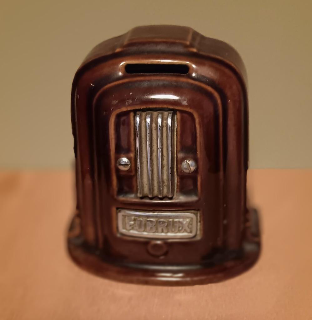 gietijzeren spaarpot FROBUX 1, Ophalen of Verzenden, Metaal of Blik