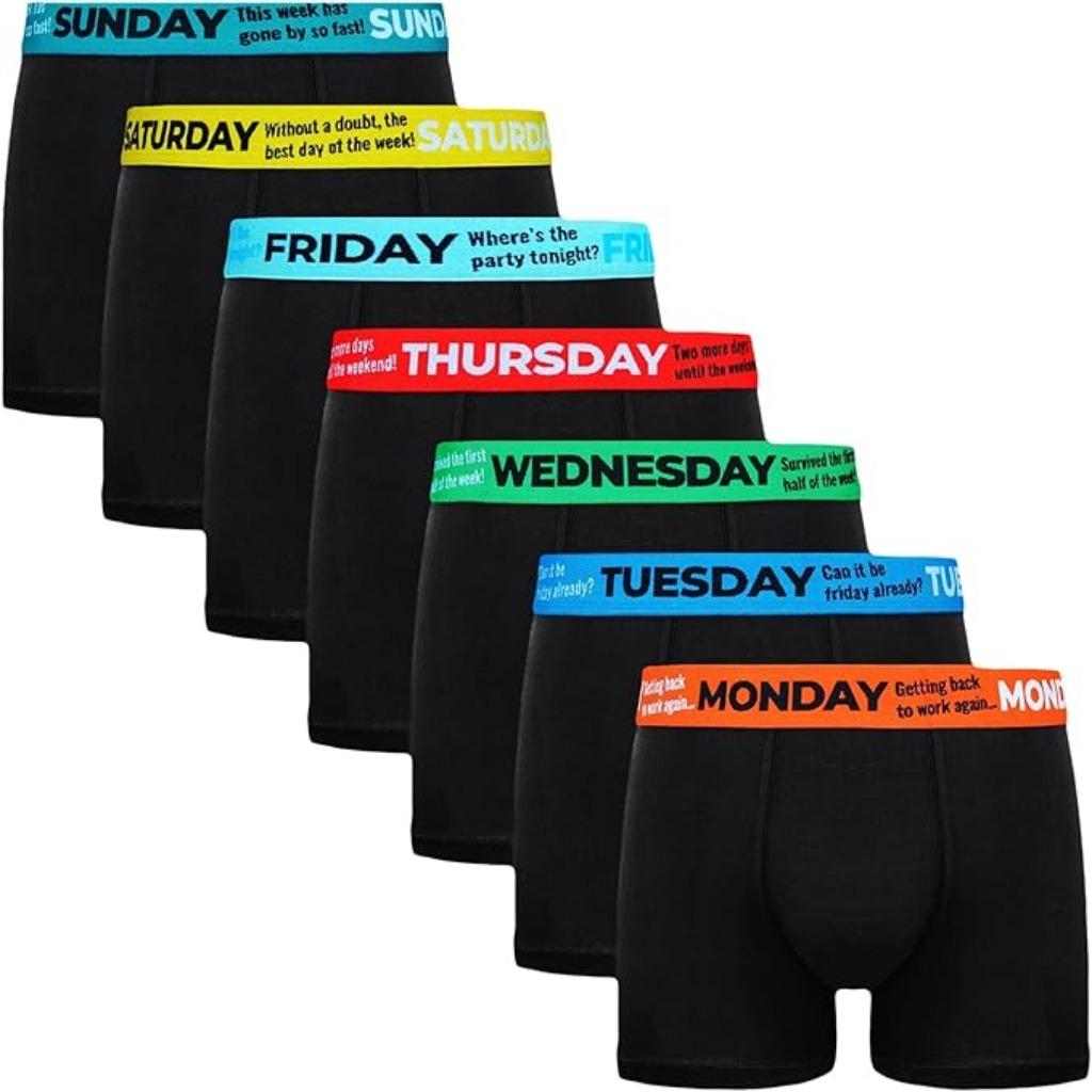 Lot de 7 boxers TEXEMP LIVRAISON RAPIDE ET GRATUITE