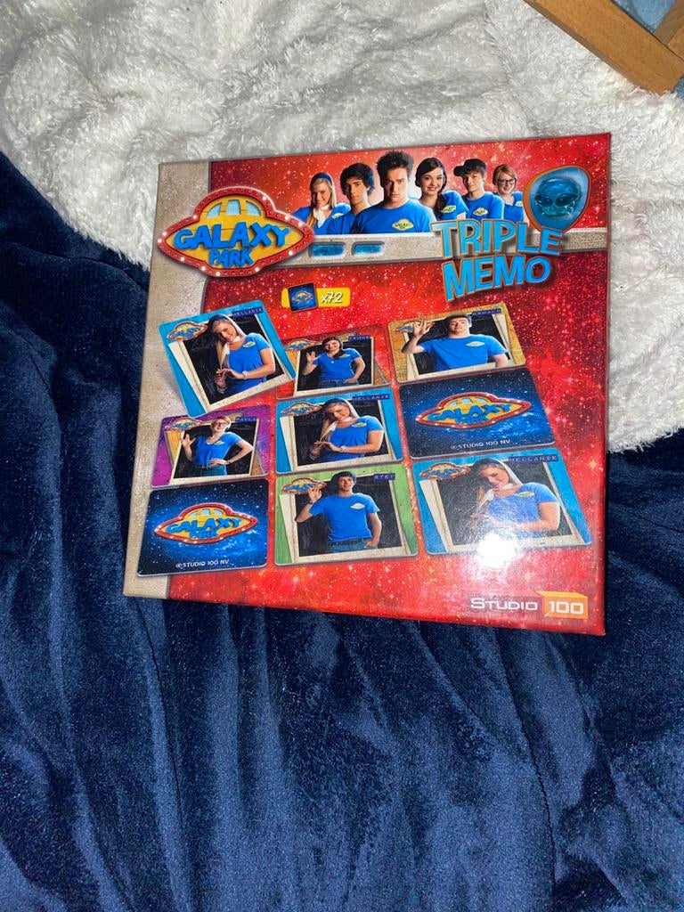 Galaxy Park Memory Spel, Vijf spelers of meer, Ophalen of Verzenden, Zo goed als nieuw