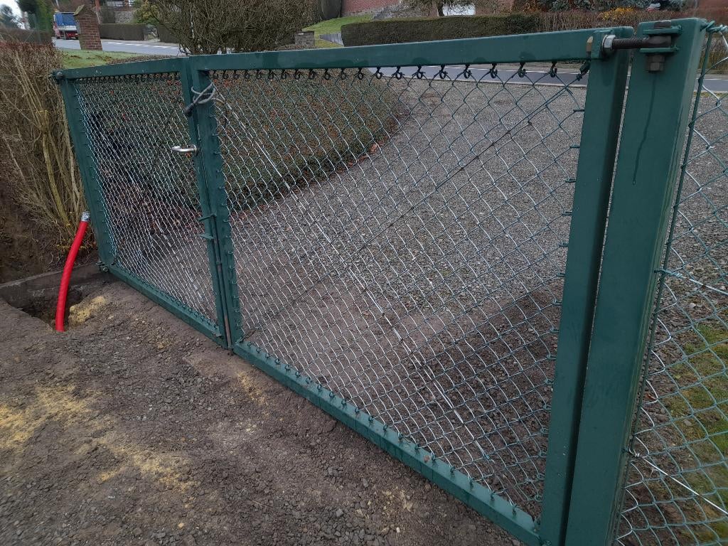 Portail 2 ouvrants, 200 cm ou plus, Portail battant, Enlèvement, 100 à 150 cm