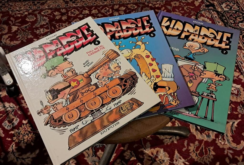 Kid Paddle - n 4, 5, et 7, Plusieurs BD, Enlèvement ou Envoi, Midam, Comme neuf