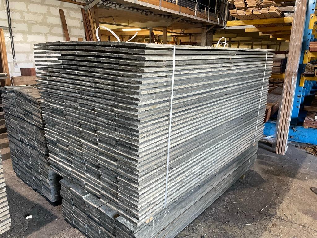 Barnwood I Planches d'échafaudage grises 15 mm, Bricolage & Construction, Neuf, Enlèvement ou Envoi, Planche, 250 à 300 cm