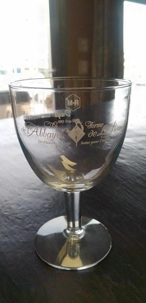 verre à bière La Abbaye Ramée Ferme, Enlèvement ou Envoi, Comme neuf, Verre à bière