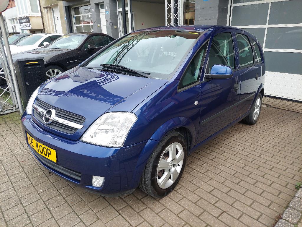 Opel meriva, Voorwielaandrijving, Blauw, 66 kW, Stof