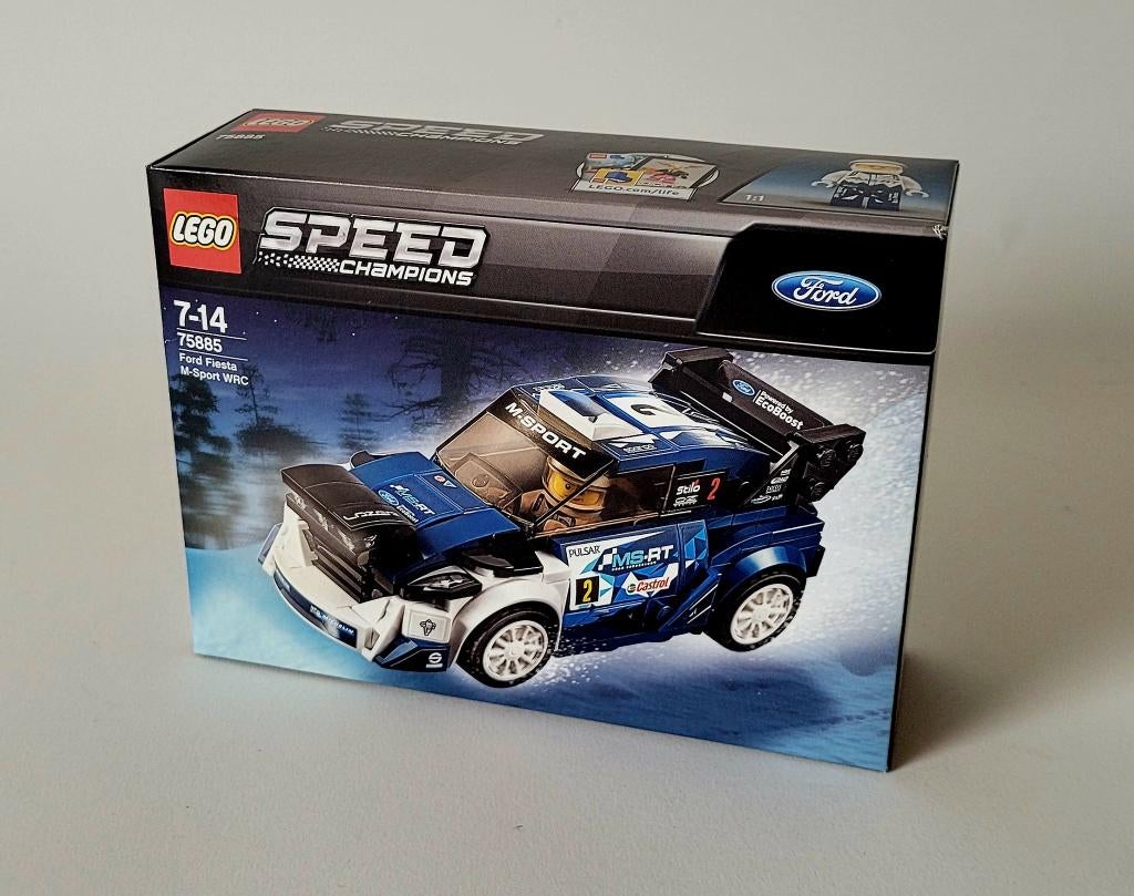 Lego 75885: Ford Fiesta M-Sport WRC Speed Champions MISBAFOL, Kinderen en Baby's, Speelgoed | Duplo en Lego, Nieuw, Lego, Complete set