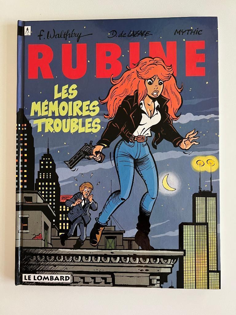 BD Rubine Les mémoires troubles, Boeken, Stripverhalen, Gelezen, Eén stripboek, Ophalen of Verzenden