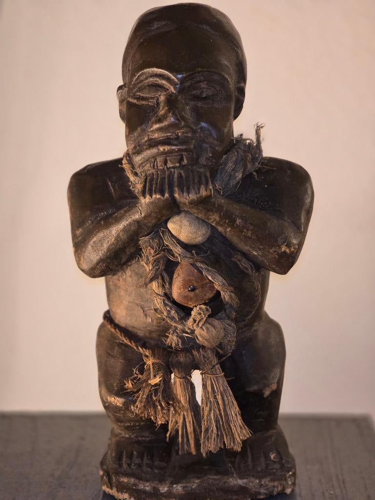 Fétiche Tribale Africain ancien #Congo#etnique#Afrique, Enlèvement ou Envoi