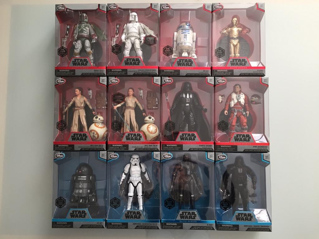 Star Wars Disney Store Elite Series figuren lot (nieuw), Collections, Enlèvement ou Envoi, Neuf, Figurine