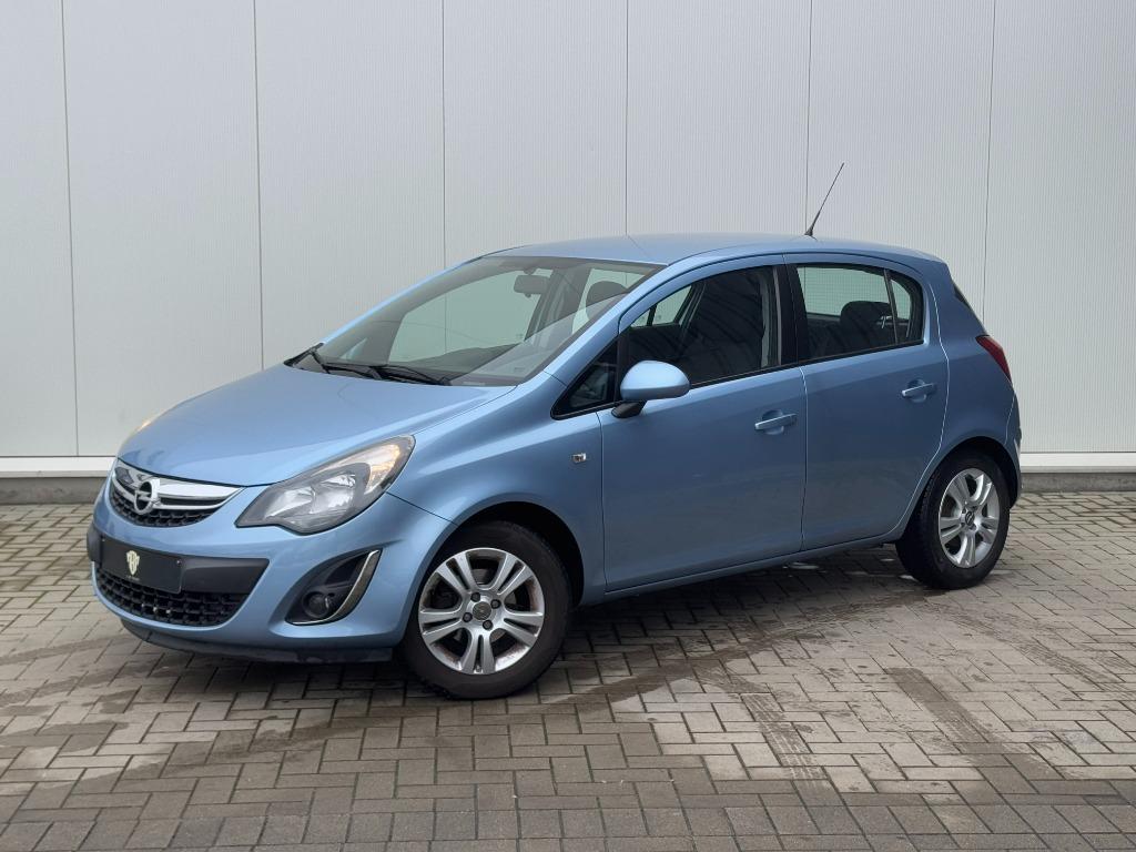 ✅ Opel Corsa 1.2i | 12 Maanden GARANTIE | Airco, Auto's, Euro 5, Stof, 4 cilinders, Blauw