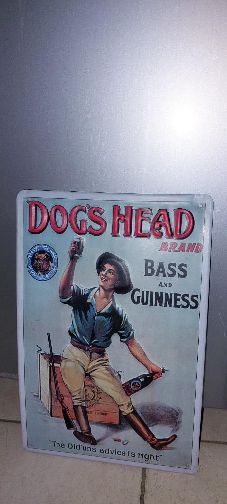 Plaque métal Guinness, Maison & Meubles, Accessoires pour la Maison | Décorations murale, Neuf, Enlèvement ou Envoi