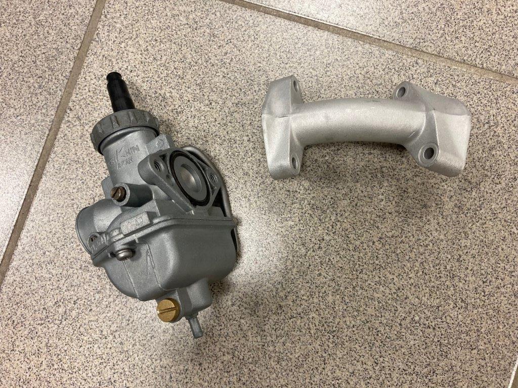 Ensemble carburateur KEIHIN 12 mm d’origine HONDA SS50, CD50, Motos, Enlèvement ou Envoi, Neuf