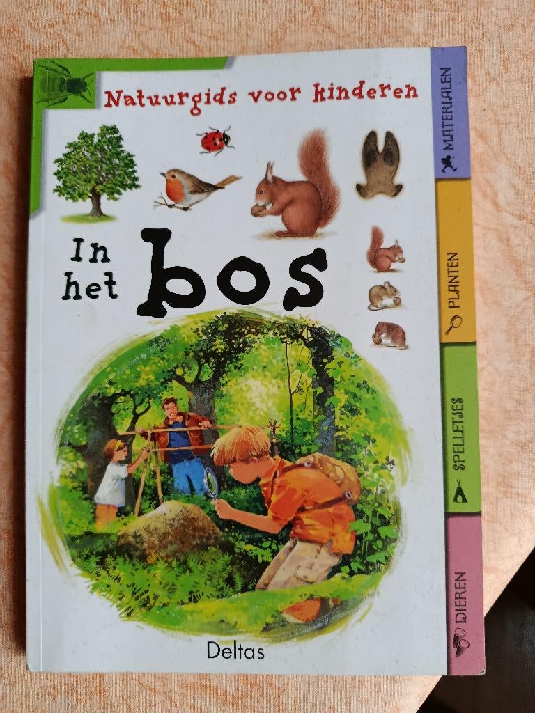 Natuurgids voor kinderen : In het bos  -  V. Tracqui, Boeken, Ophalen of Verzenden, Zo goed als nieuw, V. Tracqui, Non-fictie