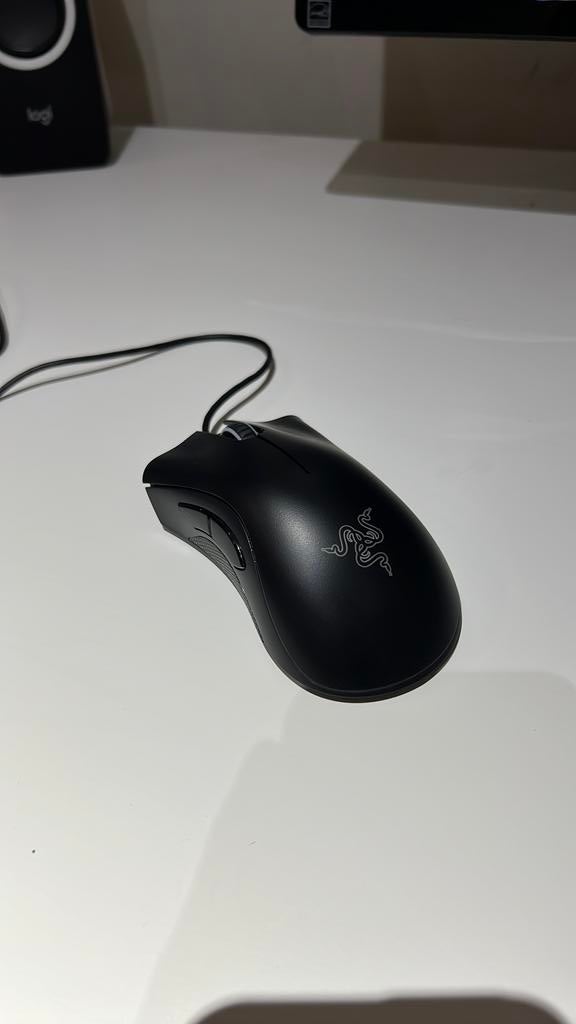Razer Deathadder Essential, Computers en Software, Muizen, Rechtshandig, Muis, Gebruikt, Gaming muis