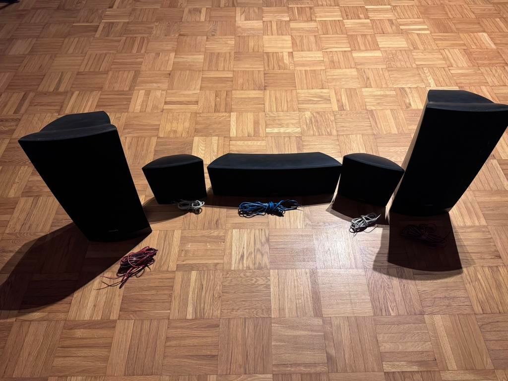 Système Surround Philips 5 boîtiers, Enlèvement, Comme neuf, Philips