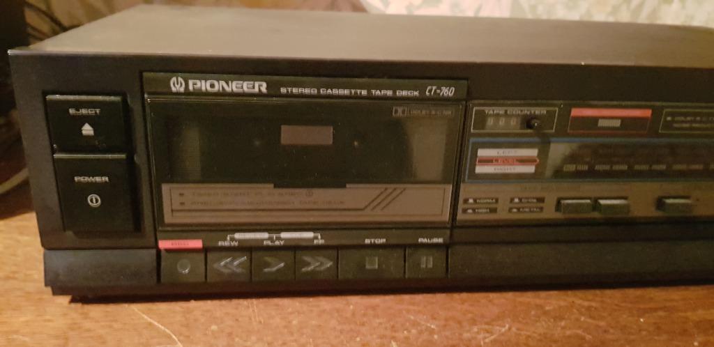 Lecteur de cassettes Pioneer CT - 760, Enlèvement ou Envoi, Simple, Autres marques, Commandes tactiles