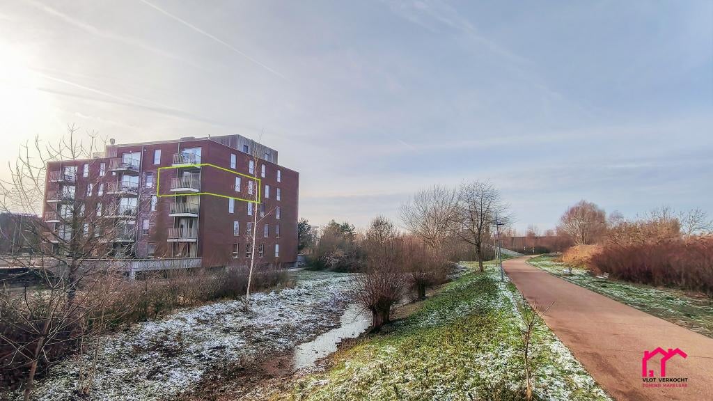 Instapklaar appartement met 2 slaapkamers te Gentbrugge, Immo, Maisons à vendre, 73 kWh/m²/an, Gent 9050, 84 m², Gand