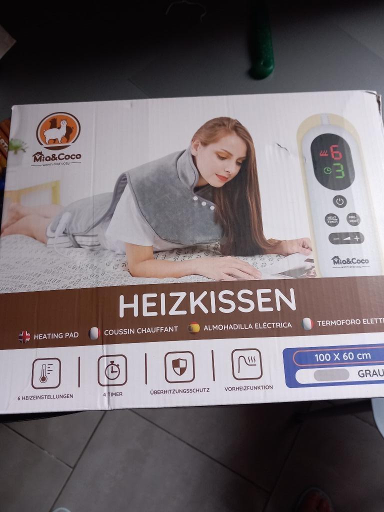 coussin chauffant pour le dos et la nuque, Enlèvement ou Envoi, Neuf, Autres types