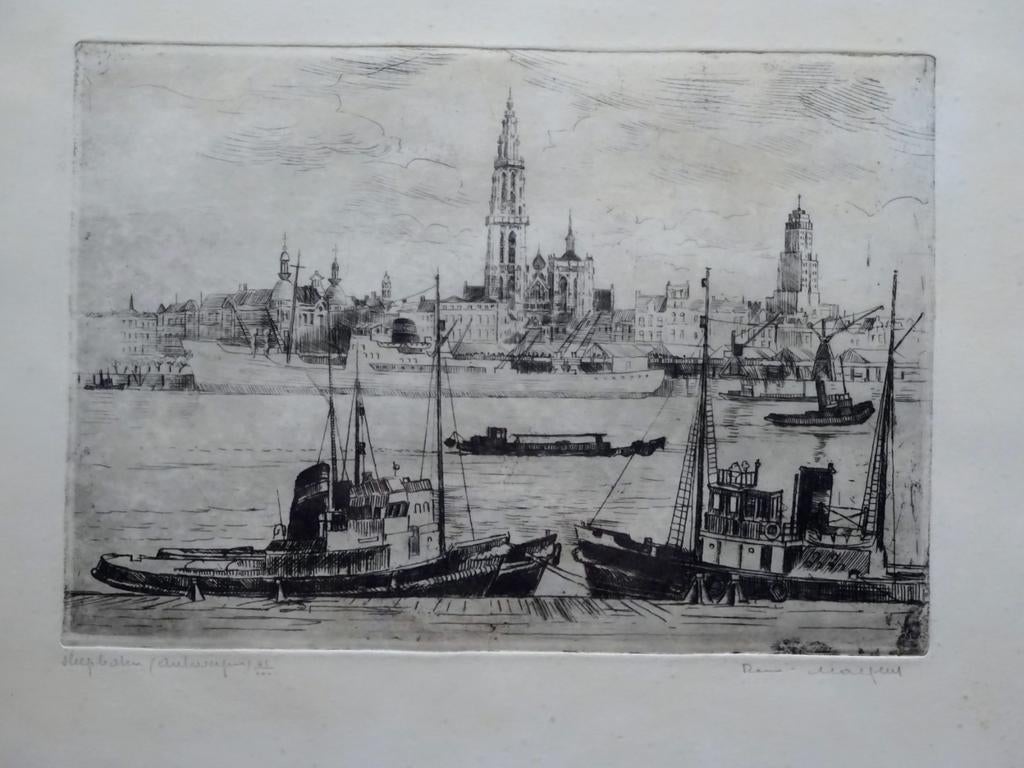 Ets  Sleepboten in Antwerpen - Romain Malfliet, Enlèvement