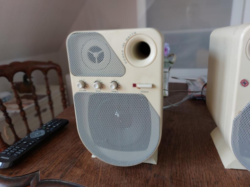 Enceinte pour PC, Informatique & Logiciels, Enlèvement, Utilisé, Canal audio 2.1, APM