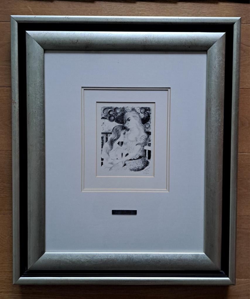 Cadre en bois avec verre et passe partouts, Maison & Meubles, Accessoires pour la Maison | Cadres, Neuf, Enlèvement