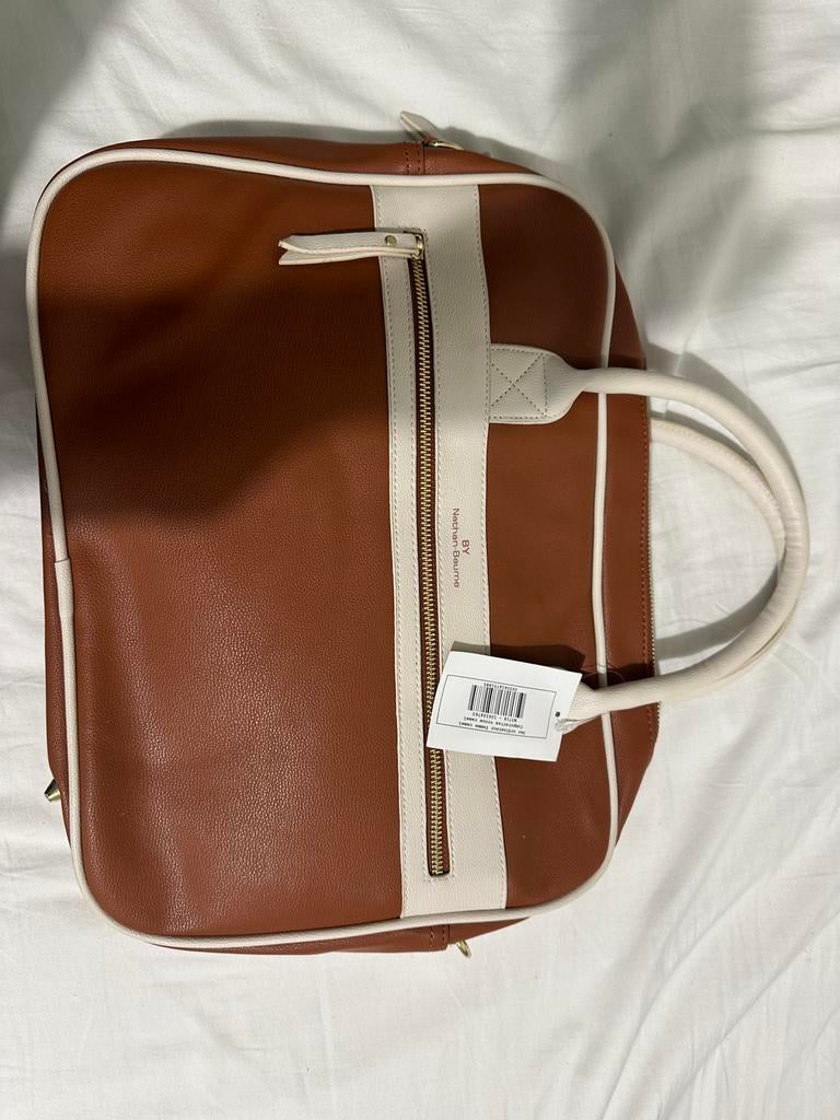 Sac pc portable cuir nathan baume neuf, Bijoux, Sacs & Beauté, Enlèvement ou Envoi, Comme neuf, Cuir