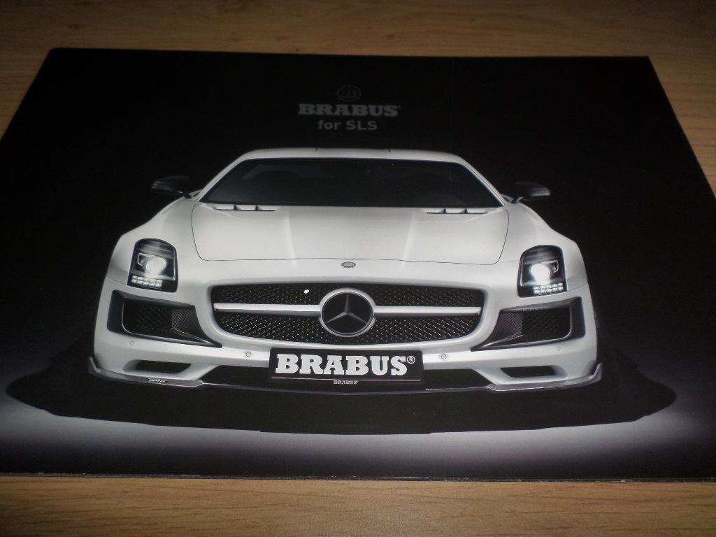 Brochure de la Mercedes Brabus SLS, Enlèvement ou Envoi, Mercedes