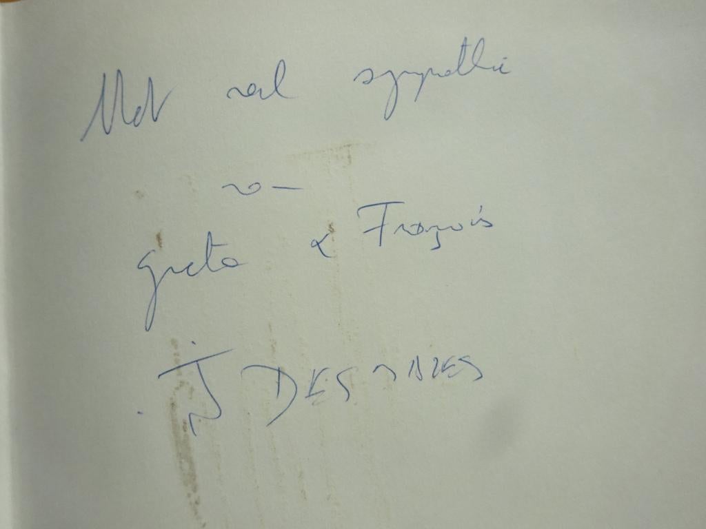 Jan Desmarets 1999 signed**, Boeken, Ophalen of Verzenden, Zo goed als nieuw, Beeldhouwkunst