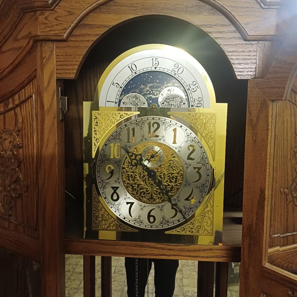 Staande klok, Ophalen, Zo goed als nieuw, Analoog, Staande klok