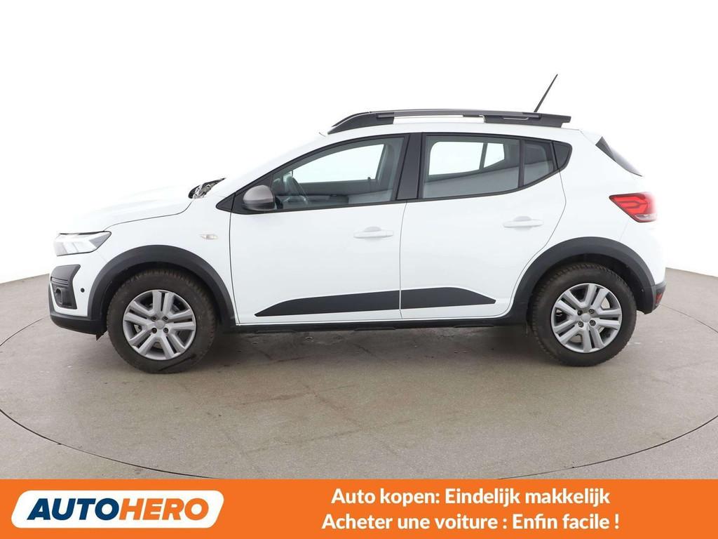 Dacia Sandero 1.0 TCe Stepway Expression (bj 2023), Auto's, Voorwielaandrijving, Stof, Gebruikt, 91 pk